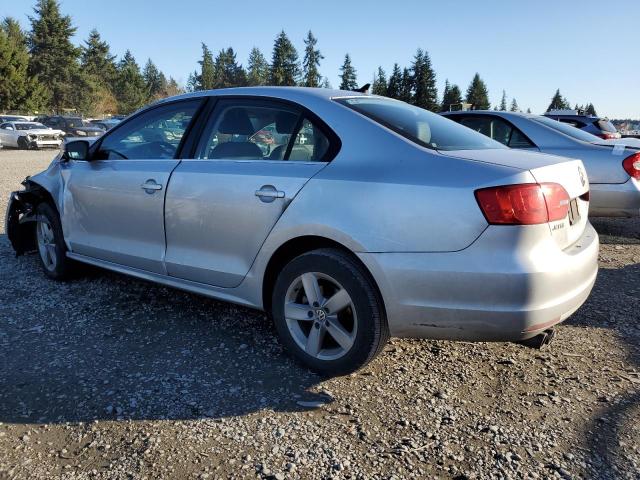 3VWLL7AJ5BM127392 - 2011 VOLKSWAGEN JETTA TDI SILVER photo 2