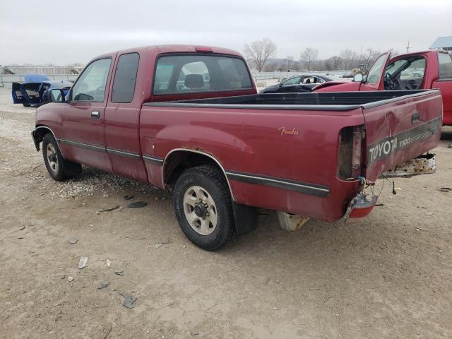 JT4TN14D9T0020835 - 1996 TOYOTA T100 XTRACAB SR5 BURGUNDY photo 2