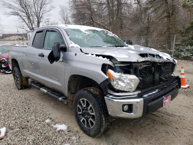 5TFUY5F17EX413684 - 2014 TOYOTA TUNDRA DOUBLE CAB SR/SR5 GRAY photo 4