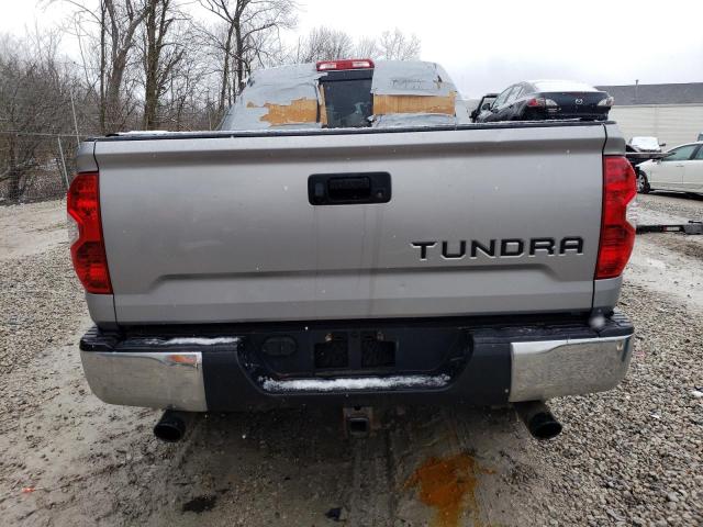 5TFUY5F17EX413684 - 2014 TOYOTA TUNDRA DOUBLE CAB SR/SR5 GRAY photo 6