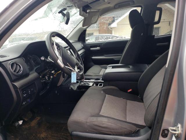 5TFUY5F17EX413684 - 2014 TOYOTA TUNDRA DOUBLE CAB SR/SR5 GRAY photo 7