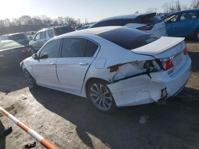 1HGCR2F50FA202911 - 2015 HONDA ACCORD SPORT WHITE photo 2