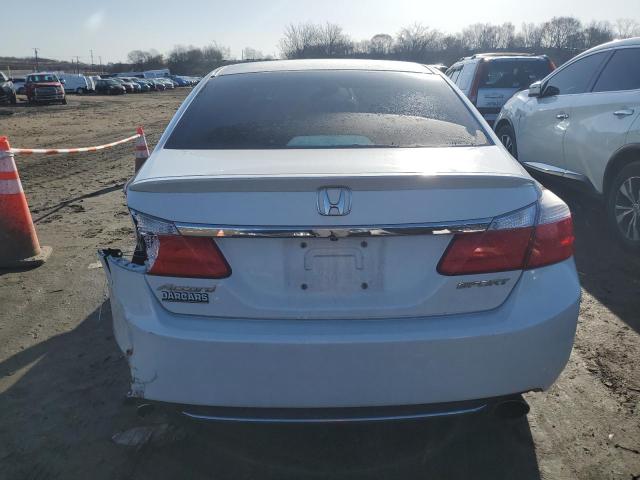 1HGCR2F50FA202911 - 2015 HONDA ACCORD SPORT WHITE photo 6