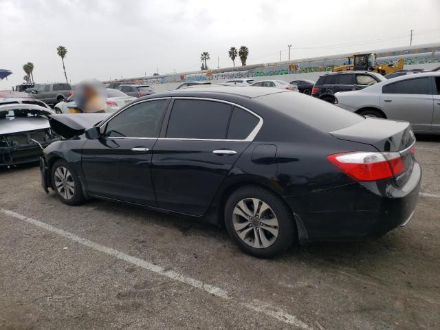 1HGCR2F33EA071518 - 2014 HONDA ACCORD LX BLACK photo 2