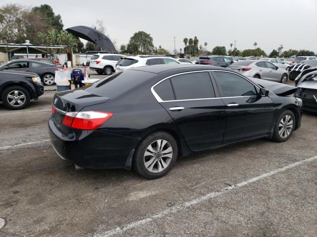 1HGCR2F33EA071518 - 2014 HONDA ACCORD LX BLACK photo 3