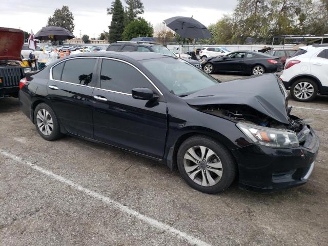 1HGCR2F33EA071518 - 2014 HONDA ACCORD LX BLACK photo 4