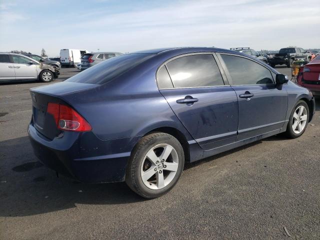 JHMFA168X7S003740 - 2007 HONDA CIVIC EX BLUE photo 3