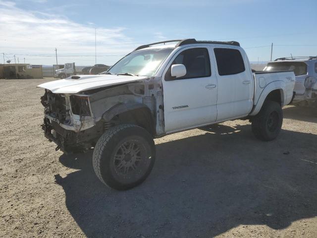 5TELU42N76Z196576 - 2006 TOYOTA TACOMA DOUBLE CAB WHITE photo 1