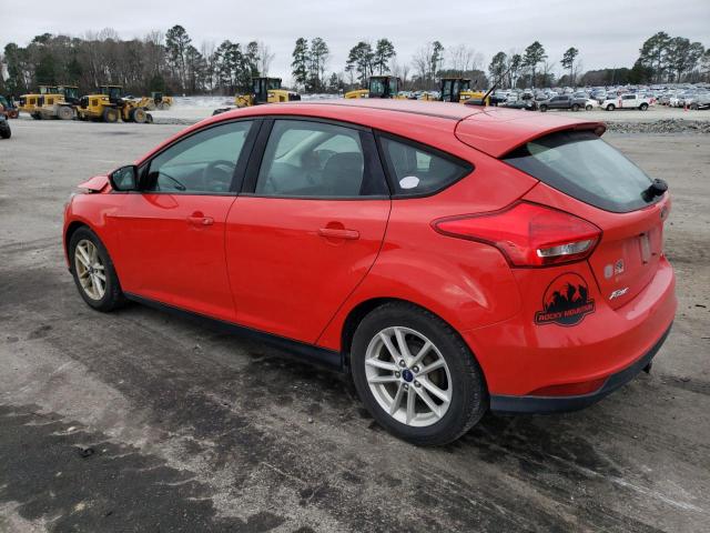 1FADP3K25HL259757 - 2017 FORD FOCUS SE RED photo 2