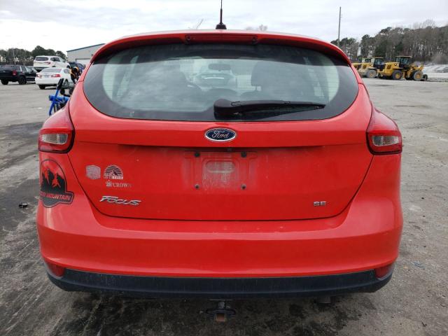 1FADP3K25HL259757 - 2017 FORD FOCUS SE RED photo 6