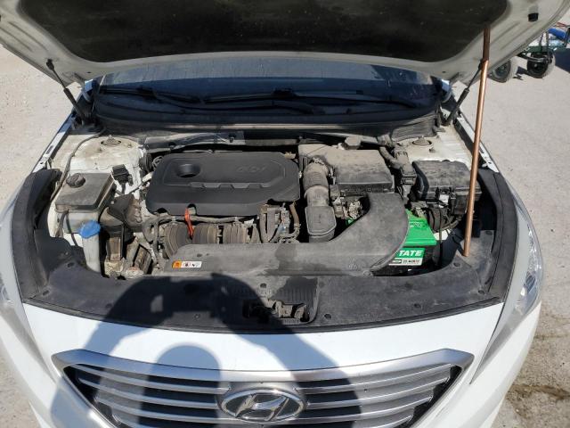 5NPE24AF5HH548102 - 2017 HYUNDAI SONATA SE WHITE photo 11