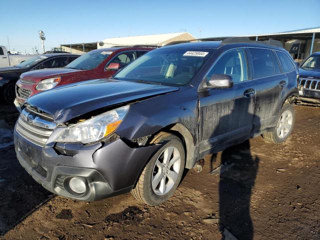 4S4BRCCC5E3238983 - 2014 SUBARU OUTBACK 2.5I PREMIUM BLUE photo 1