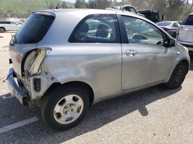 JTDJT923485141191 - 2008 TOYOTA YARIS GRAY photo 3