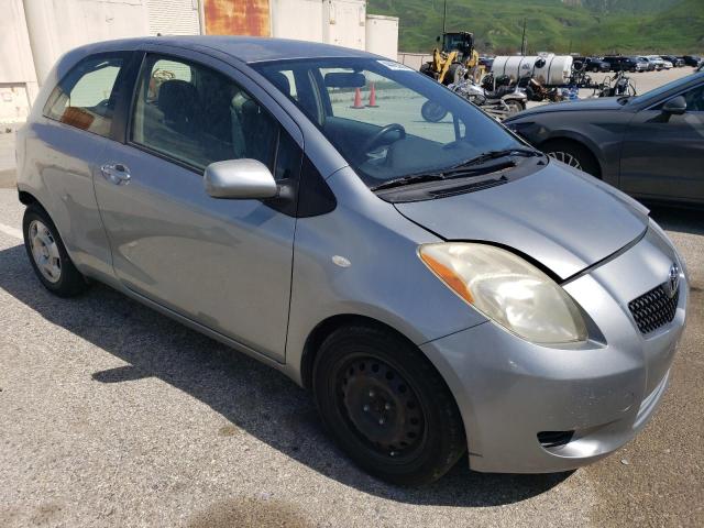 JTDJT923485141191 - 2008 TOYOTA YARIS GRAY photo 4