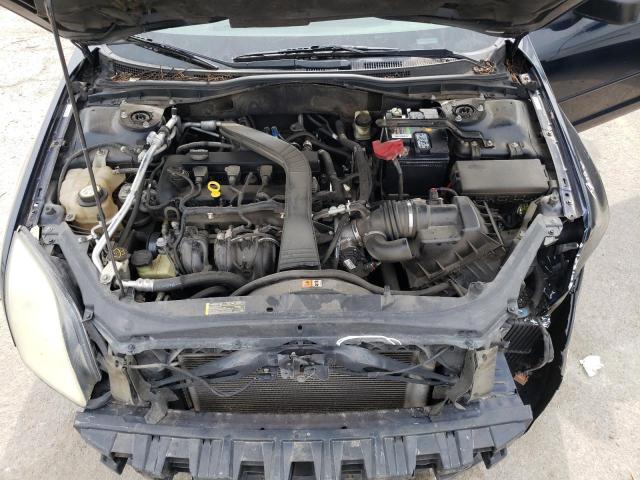 3FAHP06Z88R111045 - 2008 FORD FUSION S BLUE photo 11