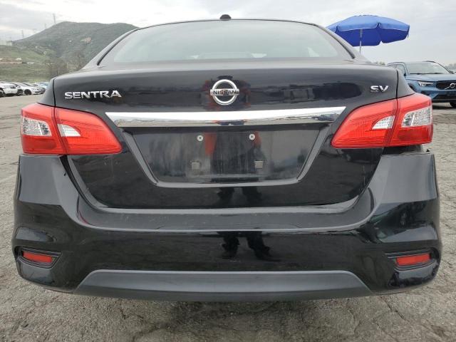 3N1AB7AP1GY313287 - 2016 NISSAN SENTRA S BLACK photo 6