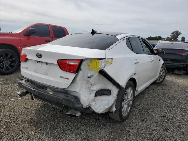 5XXGN4A74FG497273 - 2015 KIA OPTIMA EX WHITE photo 3