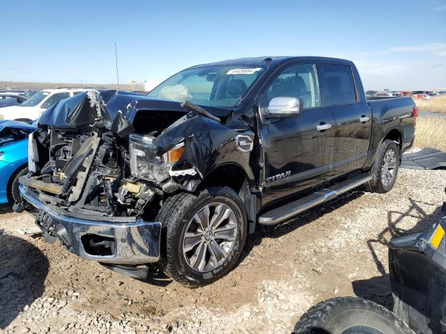 1N6AA1E59HN573146 - 2017 NISSAN TITAN SV CHARCOAL photo 1