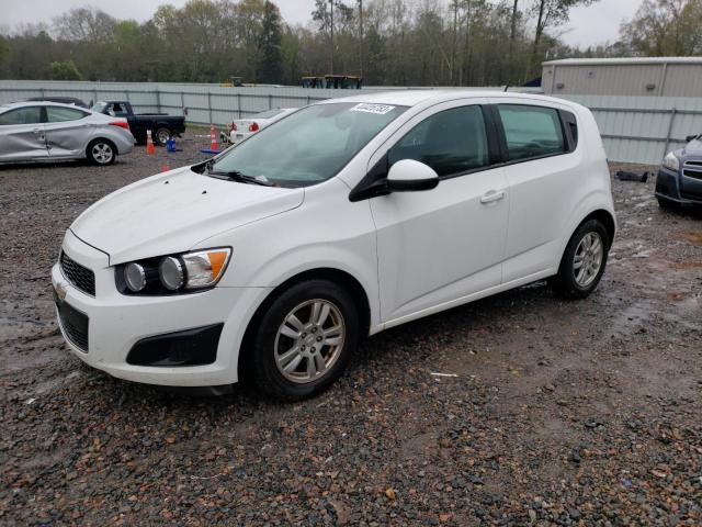 1G1JA6SH1C4228389 - 2012 CHEVROLET SONIC LS WHITE photo 1