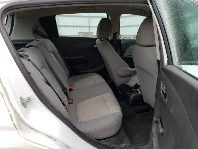 1G1JA6SH1C4228389 - 2012 CHEVROLET SONIC LS WHITE photo 10