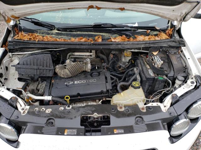 1G1JA6SH1C4228389 - 2012 CHEVROLET SONIC LS WHITE photo 11