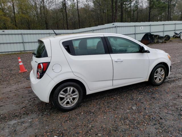 1G1JA6SH1C4228389 - 2012 CHEVROLET SONIC LS WHITE photo 3