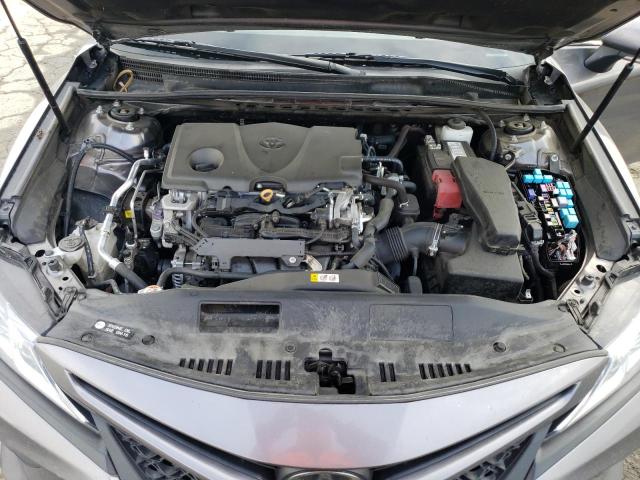 4T1B11HKXKU836973 - 2019 TOYOTA CAMRY L GRAY photo 11