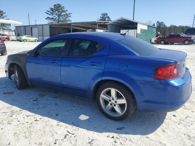 1C3CDZAG1EN154037 - 2014 DODGE AVENGER SE BLUE photo 2