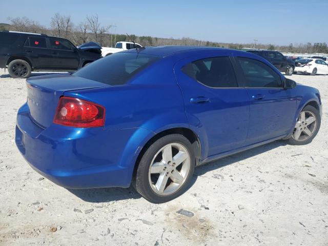 1C3CDZAG1EN154037 - 2014 DODGE AVENGER SE BLUE photo 3