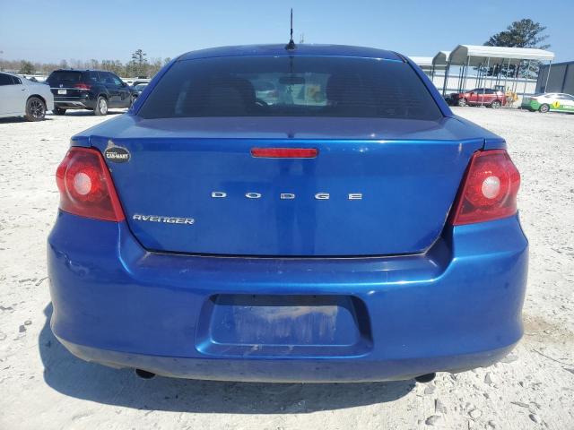 1C3CDZAG1EN154037 - 2014 DODGE AVENGER SE BLUE photo 6