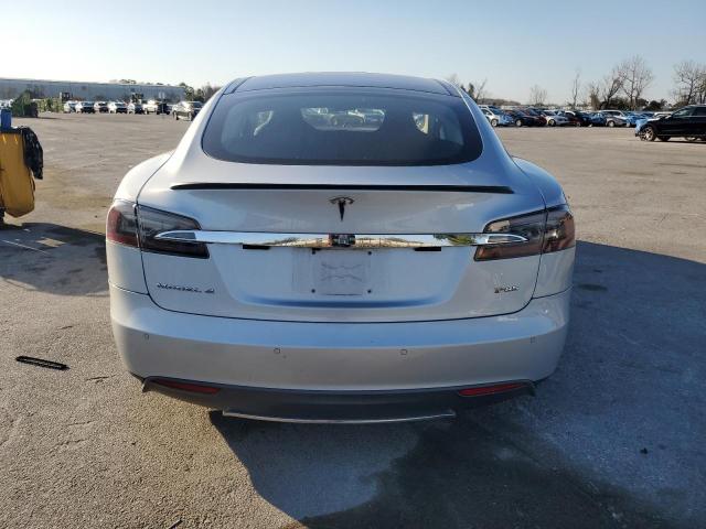 5YJSA1DP1DFP22555 - 2013 TESLA MODEL S 银色 照片 6