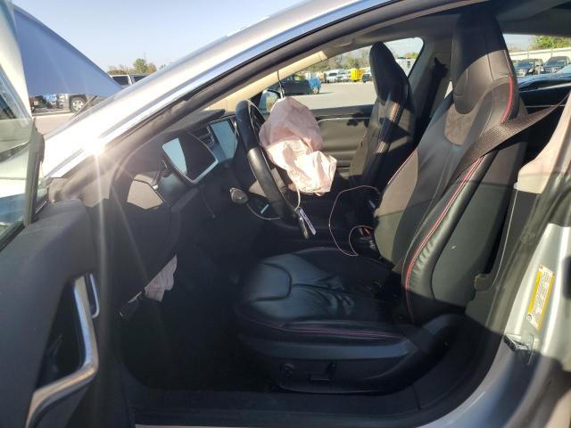 5YJSA1DP1DFP22555 - 2013 TESLA MODEL S 银色 照片 7