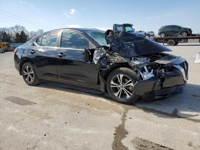 3N1AB8CV8LY216633 - 2020 NISSAN SENTRA SV BLACK photo 4