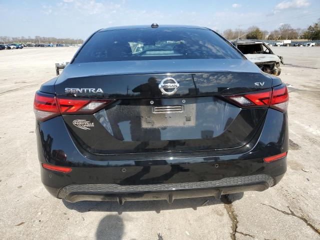 3N1AB8CV8LY216633 - 2020 NISSAN SENTRA SV BLACK photo 6