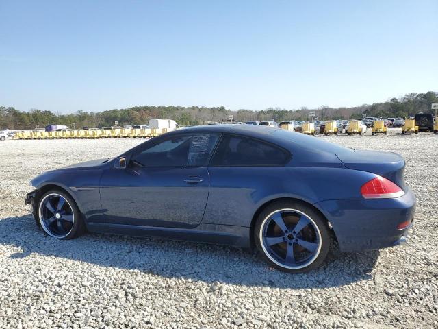 WBAEH73464B215430 - 2004 BMW 645 CI AUTOMATIC BLUE photo 2