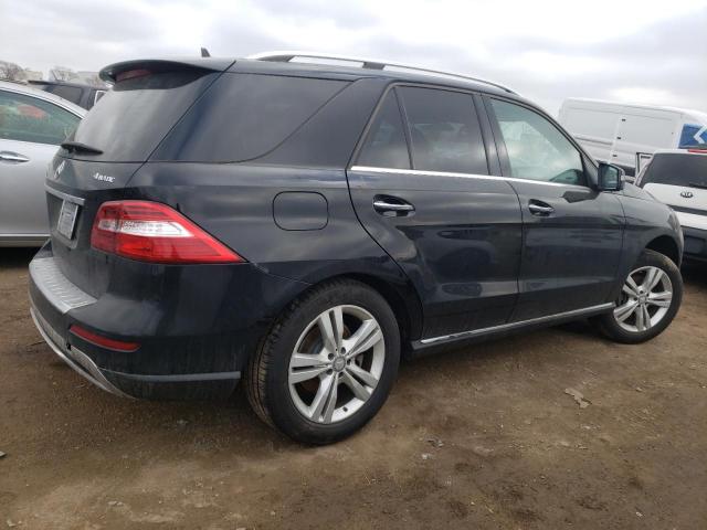 4JGDA5HB3EA347188 - 2014 MERCEDES-BENZ ML 350 4MATIC BLACK photo 3
