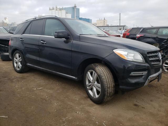 4JGDA5HB3EA347188 - 2014 MERCEDES-BENZ ML 350 4MATIC BLACK photo 4