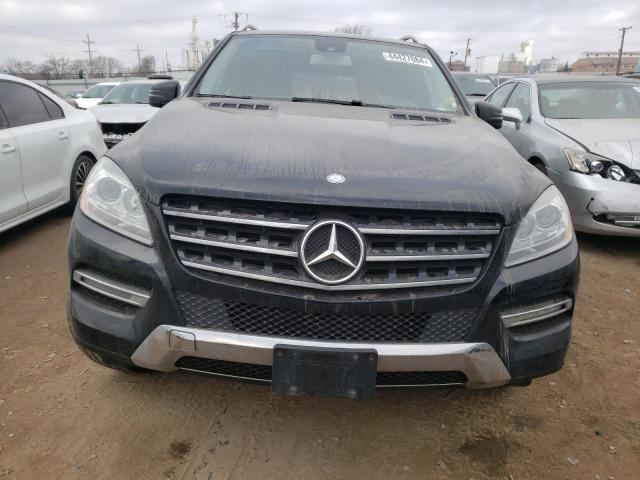 4JGDA5HB3EA347188 - 2014 MERCEDES-BENZ ML 350 4MATIC BLACK photo 5