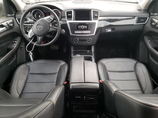 4JGDA5HB3EA347188 - 2014 MERCEDES-BENZ ML 350 4MATIC BLACK photo 8