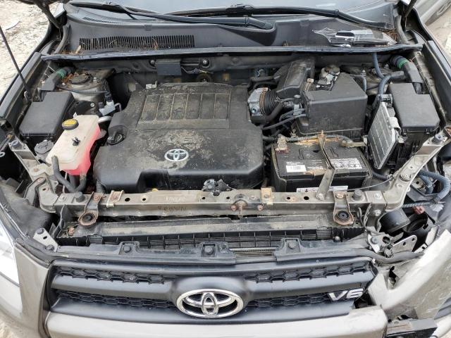 2T3BK4DV6CW090593 - 2012 TOYOTA RAV4 BROWN photo 11