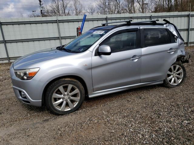 JA4AR4AU4CZ005151 - 2012 MITSUBISHI OUTLANDER SE SILVER photo 1