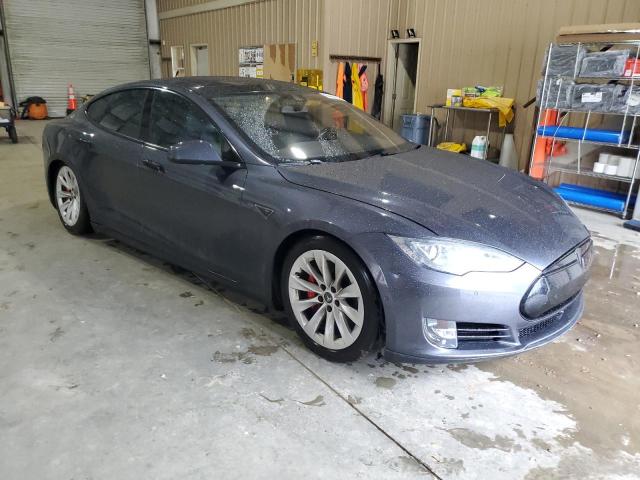 5YJSA1E46FF109631 - 2015 TESLA MODEL S Boz foto 4