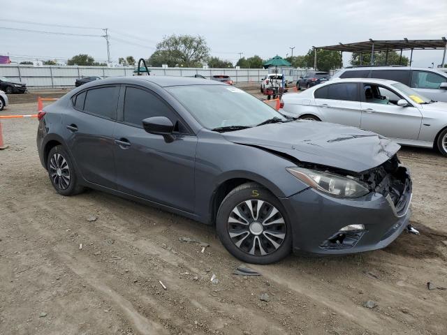 JM1BM1T78F1247569 - 2015 MAZDA 3 SV GRAY photo 4