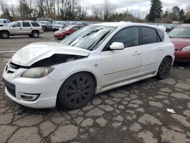 JM1BK34M891248909 - 2009 MAZDA SPEED 3 WHITE photo 1