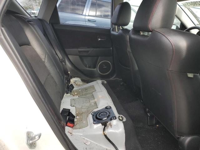 JM1BK34M891248909 - 2009 MAZDA SPEED 3 WHITE photo 10