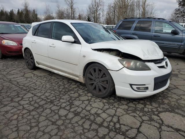JM1BK34M891248909 - 2009 MAZDA SPEED 3 WHITE photo 4