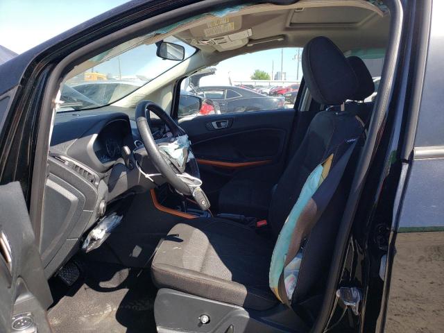 MAJ3S2GE6MC437659 - 2021 FORD ECOSPORT SE BLACK photo 7