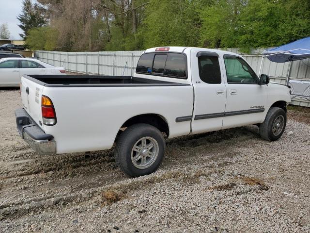 5TBRN34102S266494 - 2002 TOYOTA TUNDRA ACCESS CAB SR5 WHITE photo 3