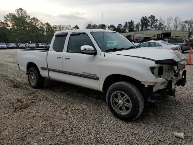 5TBRN34102S266494 - 2002 TOYOTA TUNDRA ACCESS CAB SR5 WHITE photo 4