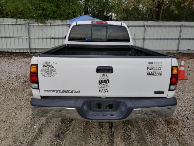 5TBRN34102S266494 - 2002 TOYOTA TUNDRA ACCESS CAB SR5 WHITE photo 6